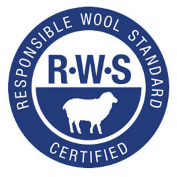 Responsible Wool Standard RWS certified badge