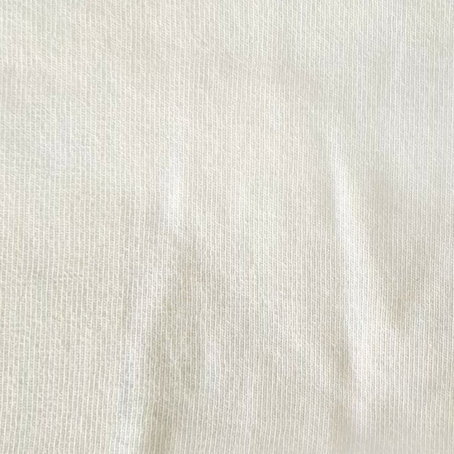 100% organic cotton rib fabric