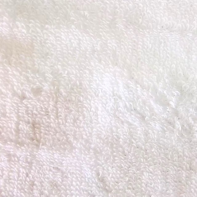 100% cotton terry fabric
