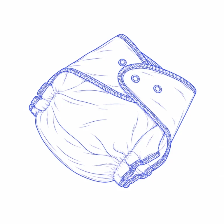 Newborn Fitted Diaper